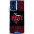 NBA Miami Heat Elephant Print Moto G Play 4G (2024) Clear Case