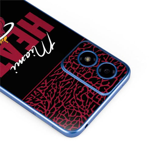 NBA Miami Heat Elephant Print Moto G Play 4G (2024) Skin