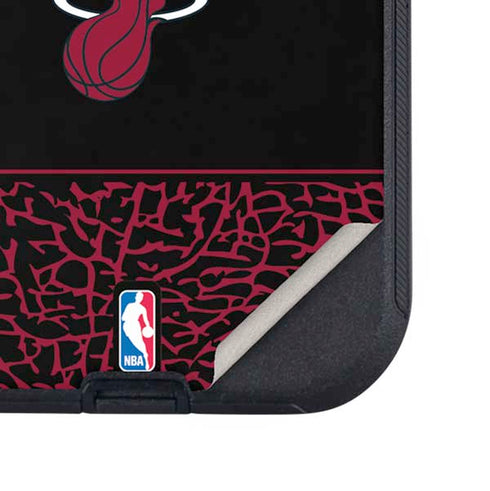 NBA Miami Heat Elephant Print Otterbox Defender iPhone Skin