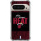 NBA Miami Heat Elephant Print Pixel 9/9 Pro Clear Case