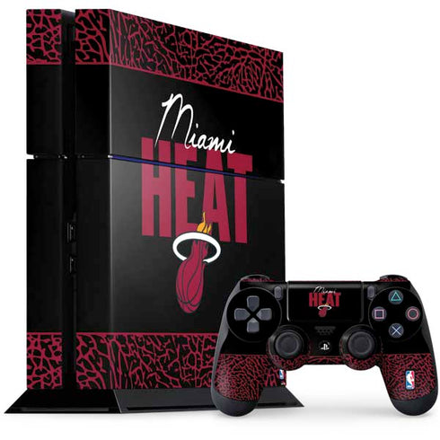 NBA Miami Heat Elephant Print PlayStation PS4 Skins