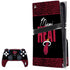 NBA Miami Heat Elephant Print PS5 Pro Disk Bundle Skin
