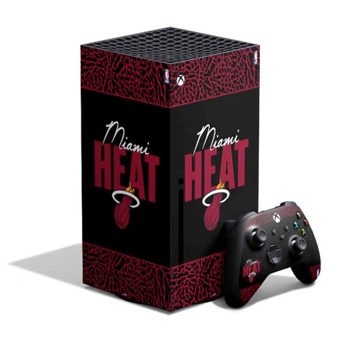 NBA Miami Heat Elephant Print XBox Series X Digital Edition Bundle Skin