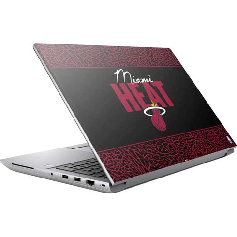 NBA Miami Heat Elephant Print HP ZBook Fury 16 G10 Skin