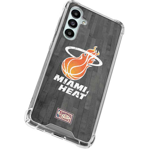 NBA Miami Heat Hardwood Classics Galaxy A16 5G Clear Case