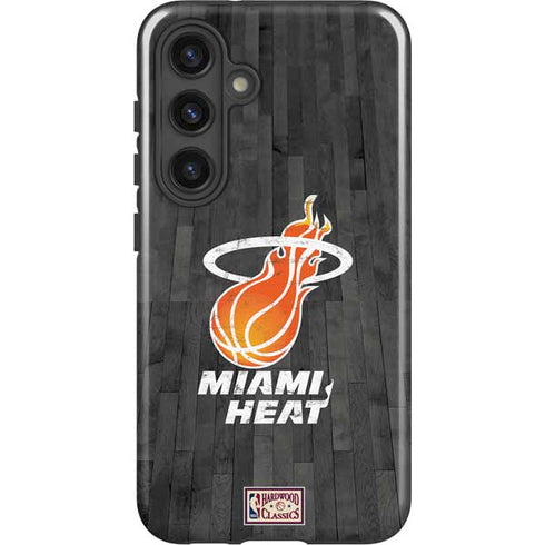 NBA Miami Heat Hardwood Classics Galaxy S25 Plus Impact Case