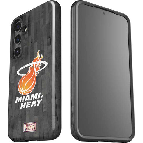 NBA Miami Heat Hardwood Classics Galaxy S25 Plus Impact Case
