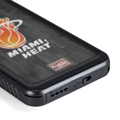 NBA Miami Heat Hardwood Classics Galaxy S24 Plus Waterproof Case