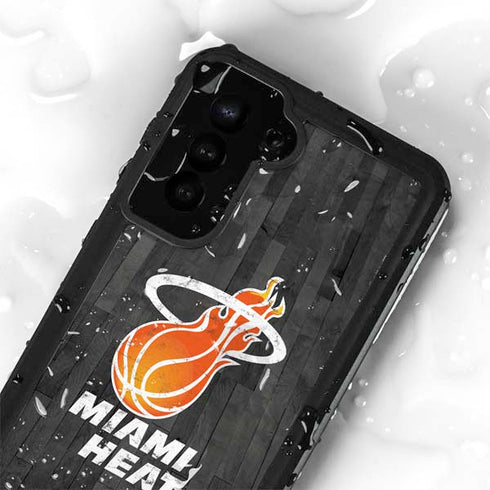 NBA Miami Heat Hardwood Classics Galaxy S24 Plus Waterproof Case