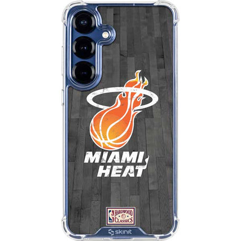 NBA Miami Heat Hardwood Classics Galaxy S25 Clear Case