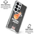 NBA Miami Heat Hardwood Classics Galaxy S25 Ultra Clear Case