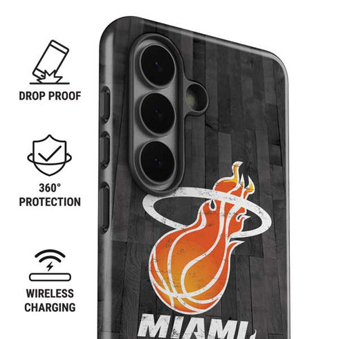 NBA Miami Heat Hardwood Classics Galaxy S26 Impact Case