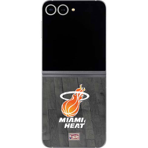NBA Miami Heat Hardwood Classics Galaxy Z Flip6 Skin