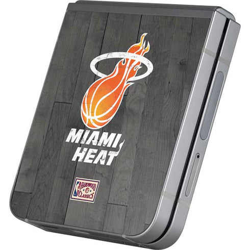 NBA Miami Heat Hardwood Classics Galaxy Z Flip6 Skin