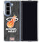 NBA Miami Heat Hardwood Classics Galaxy Z Fold5 5G Clear Case