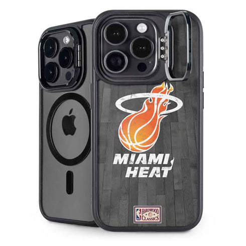 NBA Miami Heat Hardwood Classics iPhone 14 Pro Kickstand Case