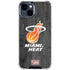 NBA Miami Heat Hardwood Classics iPhone 15 Clear Case
