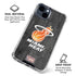 NBA Miami Heat Hardwood Classics iPhone 15 Clear Case