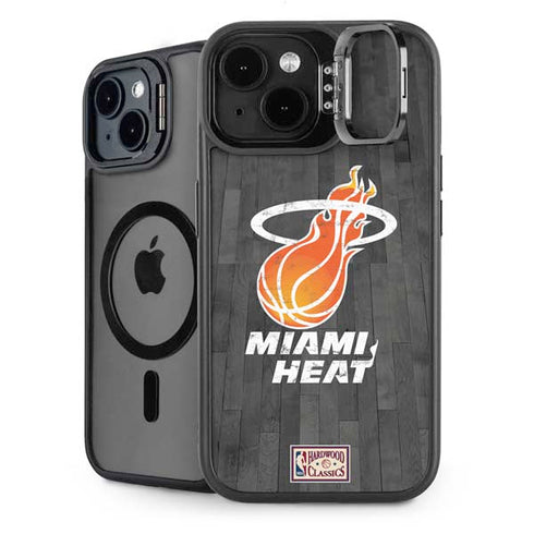 NBA Miami Heat Hardwood Classics iPhone 15 Kickstand Case