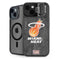 NBA Miami Heat Hardwood Classics iPhone 15 Kickstand Case