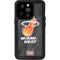 NBA Miami Heat Hardwood Classics iPhone 15 Pro Waterproof Case