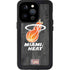 NBA Miami Heat Hardwood Classics iPhone 15 Pro Waterproof Case