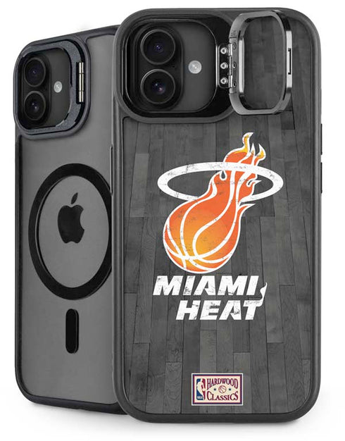 NBA Miami Heat Hardwood Classics iPhone 16 Kickstand Case