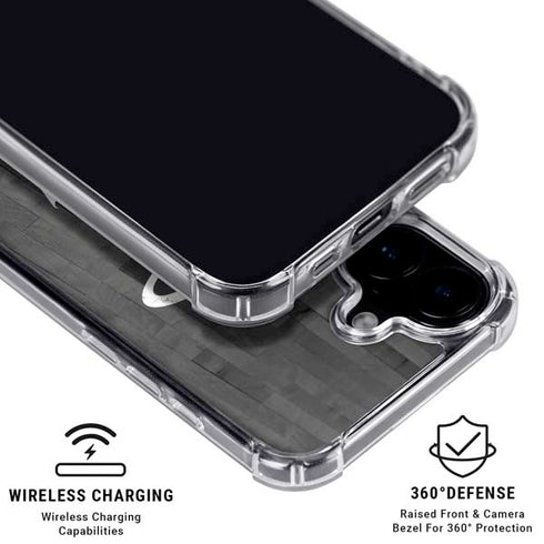 NBA Miami Heat Hardwood Classics iPhone 16 Plus Clear Case