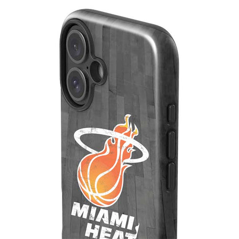 NBA Miami Heat Hardwood Classics iPhone 16 Plus Impact Case