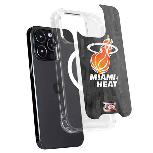 NBA Miami Heat Hardwood Classics iPhone 16 Pro Max MagSafe Case