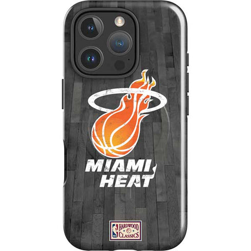NBA Miami Heat Hardwood Classics iPhone 16 Pro Max Magsafe Impact Case