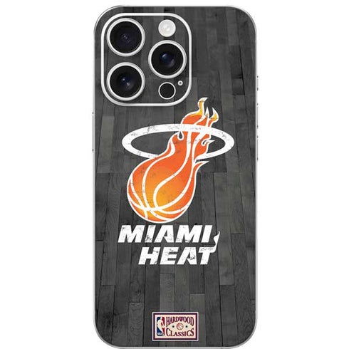 NBA Miami Heat Hardwood Classics iPhone 16 Pro Skin