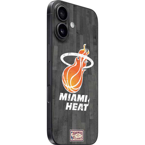 NBA Miami Heat Hardwood Classics iPhone 16 Skin