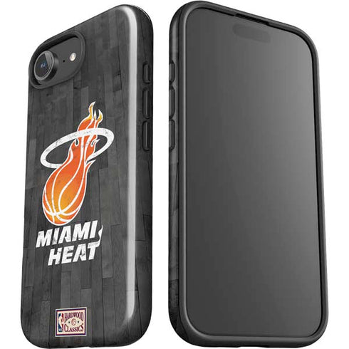 NBA Miami Heat Hardwood Classics iPhone 16e Impact Case