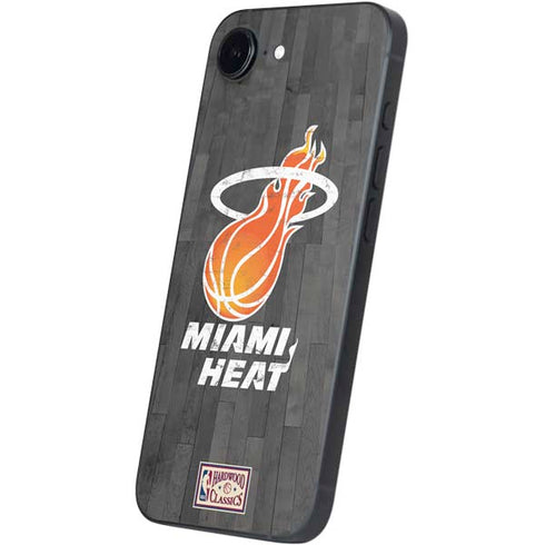 NBA Miami Heat Hardwood Classics iPhone 16e Skin