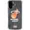 NBA Miami Heat Hardwood Classics iPhone 17 Clear Case