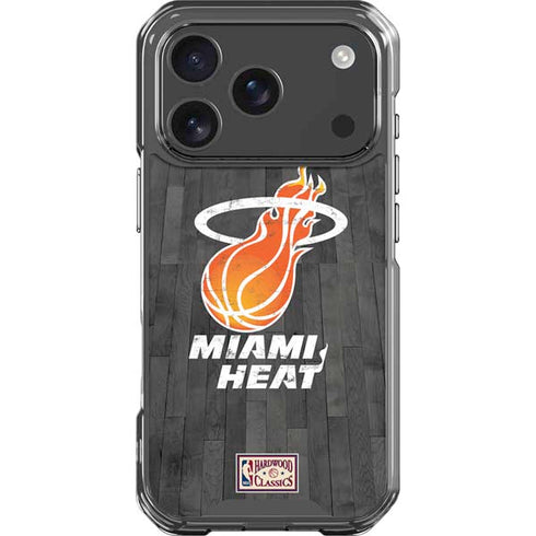 NBA Miami Heat Hardwood Classics iPhone 18 Pro Clear Case