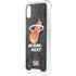 NBA Miami Heat Hardwood Classics iPhone XS Clear Case