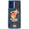 NBA Miami Heat Hardwood Classics Moto G 5G (2024) Clear Case