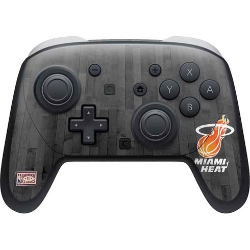 NBA Miami Heat Hardwood Classics Nintendo Switch 2 (2025) Pro Controller Skin