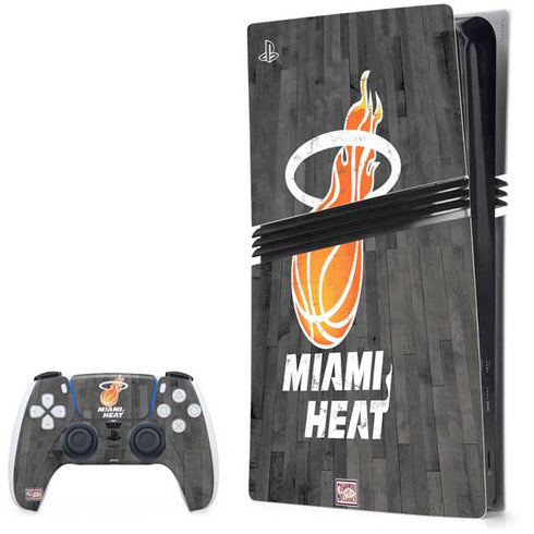 NBA Miami Heat Hardwood Classics PlayStation PS5 Skins