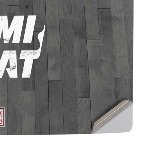 NBA Miami Heat Hardwood Classics PS5 Pro Console Skin