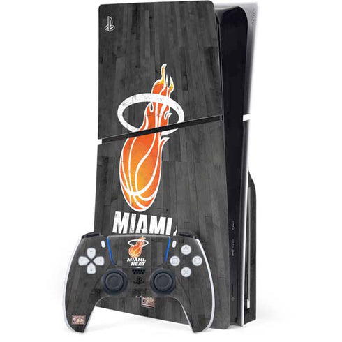 NBA Miami Heat Hardwood Classics PlayStation PS5 Skins