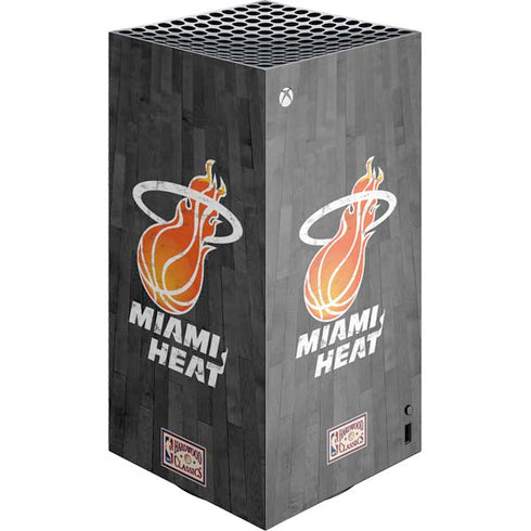 NBA Miami Heat Hardwood Classics XBox Series X Digital Edition Console Skin
