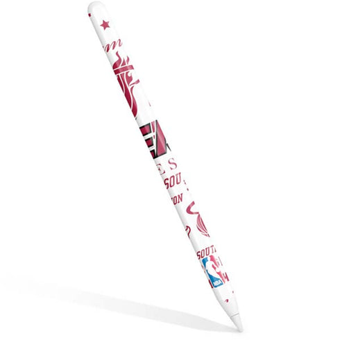 NBA Miami Heat Historic Blast Apple Pencil (2nd Gen 2019) Skin