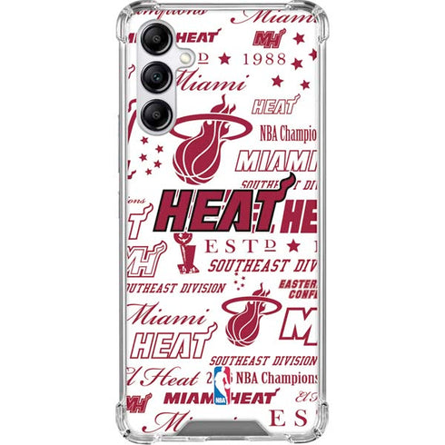 NBA Miami Heat Historic Blast Gabb Phone 4 Clear Case