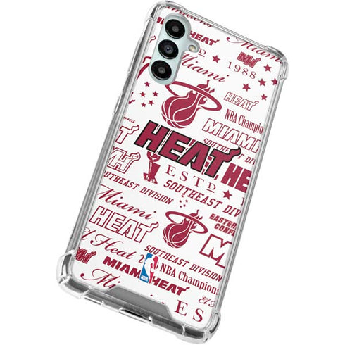 NBA Miami Heat Historic Blast Gabb Phone 4 Clear Case