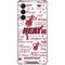 NBA Miami Heat Historic Blast Galaxy A16 5G Clear Case