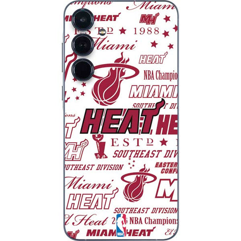 NBA Miami Heat Historic Blast Galaxy A55 5G Skin