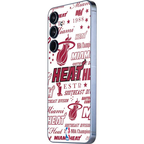 NBA Miami Heat Historic Blast Galaxy A55 5G Skin